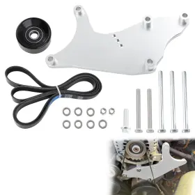 RS008-SL ANWENCHAPEY Ls Dual Alternator Bracket Chevy Kit RS008-SL ANWENCHAPEY Ls Dual Alternator Bracket Chevy Kit