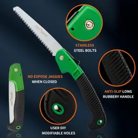 HS1027-2 FLORA GUARD Folding Saw Camping Pruning Rugged #3 HS1027-2 FLORA GUARD Folding Saw Camping Pruning Rugged #3