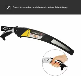 GLOGLOWPH19WD3FYX GLOGLOW Pruning Saw Curved Practical Defult #3 GLOGLOWPH19WD3FYX GLOGLOW Pruning Saw Curved Practical Defult #3