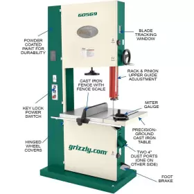 G0569 GRIZZLY Bandsaw #2 G0569 GRIZZLY Bandsaw #2