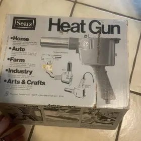 46-017 IDEAL INDUSTRIES Nos Sears Heat Gun Orginal Box Packed 46-017 IDEAL INDUSTRIES Nos Sears Heat Gun Orginal Box Packed