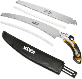 602835319557 KATA Pruning Saw Set Curved Straight Blade
