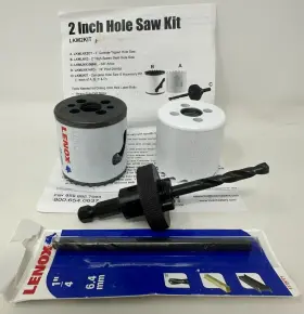 30800600L LENOX Hole Saw Carbide Hss Arbor Kit 30800600L LENOX Hole Saw Carbide Hss Arbor Kit
