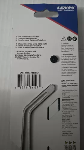 LXHT20336 LENOX Hack Saw Blade Frame #3
