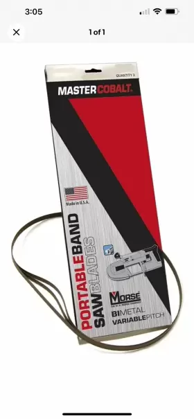 ZWEP321418MC M.K. MORSE Portaband Blade Bimetal Bandsaw