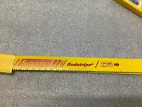 RS1810-6 STARRETT Power Hacksaw Blade Redstripe Hss Packof #3 RS1810-6 STARRETT Power Hacksaw Blade Redstripe Hss Packof #3