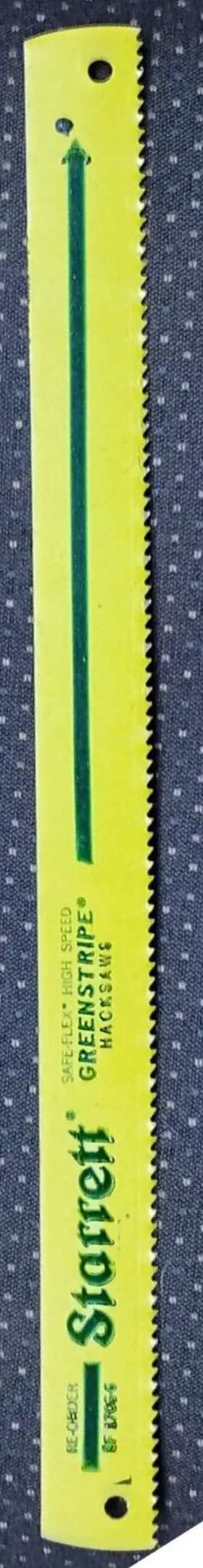 SF1706-6 STARRETT Solid High Steel Power Hacksaw Blade SF1706-6 STARRETT Solid High Steel Power Hacksaw Blade