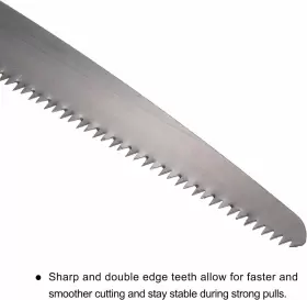 A22050900UX0346 UXCELL Pruning Straight Blade Saw Wood Handle #3 A22050900UX0346 UXCELL Pruning Straight Blade Saw Wood Handle #3
