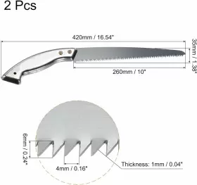A22050900UX0358 UXCELL Pruning Straight Blade Saw Iron Handle #2 A22050900UX0358 UXCELL Pruning Straight Blade Saw Iron Handle #2