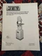 Jet 14-inch Bandsaw Jwbs-14cs Manual Parts Operating OEM.  2014 M-708115