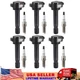 6Pack Ignition Coil & Spark Plug For 2008-2017 Honda Odyssey 3.5L V6 UF603 C1624 6Pack Ignition Coil & Spark Plug For 2008-2017 Honda Odyssey 3.5L V6 UF603 C1624