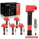 A-Premium 6x Ignition Coil & 6x Iridium Spark Plug for Honda Accord Odyssey Red A-Premium 6x Ignition Coil & 6x Iridium Spark Plug for Honda Accord Odyssey Red