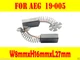 Carbon Brushes For AEG 19-005 WS200S WSD2300S WSC2300S WSCD2300S Angle Grinder