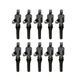 MAS Set of 10 Ignition Coils Pack Compatible with Ford Super Duty E... Fast Ship