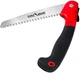 FLORA GUARD 7.7-Inch Folding Saw, Pruning Hand Saw with Triple-Cut Razor Red FLORA GUARD 7.7-Inch Folding Saw, Pruning Hand Saw with Triple-Cut Razor Red