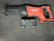 Hilti SR 6-22 NURON AVR Reciprocating saw, Tool And Battery 3.95ah Hilti SR 6-22 NURON AVR Reciprocating saw, Tool And Battery 3.95ah