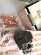 OEM STIHL Cylinder w/ Piston 49mm TS350    - 4201 020 1200- has damage see pic.