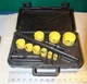 Starrett industrial hole saw kit KV-291 for plumbers & contractors