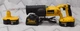 DeWalt Cordless Saw Zall DC385 Reciprocating Saw w/2 Batteries & Battery Charger