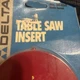 Delta 34-254 Dado Insert for 34-761 Unisaw 34-426 10" LTA Saw 34-440 10"