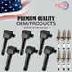 6PCS OEM Ignition Coil & Iridium Spark Plug for Honda Accord Odyssey Acura UF603 6PCS OEM Ignition Coil & Iridium Spark Plug for Honda Accord Odyssey Acura UF603