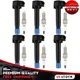 6 Ignition Coil & Iridium Spark Plug For 2008-2012 Honda Accord 3.5L V6 UF603 6 Ignition Coil & Iridium Spark Plug For 2008-2012 Honda Accord 3.5L V6 UF603