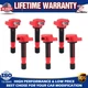 6PCS Ignition Coil UF603 Bobina for Honda Odyssey Pilot Acura TSX 3.5L 3471CC V6 6PCS Ignition Coil UF603 Bobina for Honda Odyssey Pilot Acura TSX 3.5L 3471CC V6