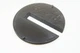 Bandsaw Throat Plate Insert for Grizzly G0640X (69mm dia. / 6mm thick) (White On