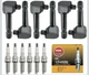 UF603 Ignition Coil Pack & NGK Spark Plug 97390 Compatible With Honda Accord... UF603 Ignition Coil Pack & NGK Spark Plug 97390 Compatible With Honda Accord...