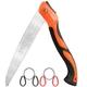 3PCS DWKFEOQ Folding Saw and Stainless Steel Cable Saws Set, 11.8 Inch Black 3PCS DWKFEOQ Folding Saw and Stainless Steel Cable Saws Set, 11.8 Inch Black