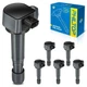 PHILTOP UF624 Ignition Coil Packs Fits for Honda 2009-2015 Pilot, 2009-2014 R...