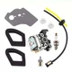 16100-Z0H-825 Carburetor Gasket Kit For Honda GX25 Trimmer Lawn Mower Generator