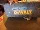 2X-vintage DEWALT DC385  corded reciprocating saw w/ case and charger