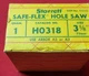 Vintage STARRETT Safe-Flex Hole Saw Set (1) - MADE IN USA - NOS HO318 GB32 Vintage STARRETT Safe-Flex Hole Saw Set (1) - MADE IN USA - NOS HO318 GB32