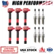 6 Pack Ignition Coil And Spark Plug Kit For Acura TL Honda Accord Odyssey UF603 6 Pack Ignition Coil And Spark Plug Kit For Acura TL Honda Accord Odyssey UF603