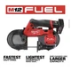 Milwaukee 2529-21XC M12 FUEL Compact Band Saw Kit 12V Electric 2-1/2" Cut Cap