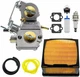 Carburetor with Gaskets for Husqvarna K750, K760, K770 Power Cutter Cut-Off Saws