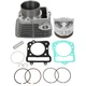 SCITOO Cylinder Piston Gasket Top End Rebuild Kit for Kawasaki for Bayou 300 ...