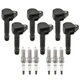 6pcs Ignition Coil & 6pcs Spark Plug Kit Fit 2008-2017 Honda Odyssey UF-603 6pcs Ignition Coil & 6pcs Spark Plug Kit Fit 2008-2017 Honda Odyssey UF-603