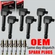 6X OEM Ignition Coil & Iridium Spark Plug For Honda Accord Odyssey 3.5L V6 UF603 6X OEM Ignition Coil & Iridium Spark Plug For Honda Accord Odyssey 3.5L V6 UF603
