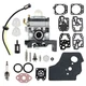 Carburetor Kit for Honda GX25 GX25NT GX35 FG110 FG110K1 RotoTiller 16100-Z0H-825