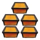 Proven Part 5 PK Air filters For Husqvarna Fit 525470601, 525470602, K760, K770