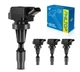 PHILTOP UF817 Ignition Coil Pack - 4 Pack for 2016-2018 Tucson, Forte5, Optima