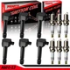 OEM 6X Ignition Coil + Iridium Spark Plug for Honda Accord Odyssey Acura UF603 OEM 6X Ignition Coil + Iridium Spark Plug for Honda Accord Odyssey Acura UF603