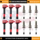6X Iridium Spark Plug and Ignition Coil for 2008-2012 Honda Accord 3.5L V6 UF603 6X Iridium Spark Plug and Ignition Coil for 2008-2012 Honda Accord 3.5L V6 UF603