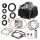 LK Cylinder Top End Kit,52.4mm Cylinder Big Bore Kits With Gaskets Piston Rin... LK Cylinder Top End Kit,52.4mm Cylinder Big Bore Kits With Gaskets Piston Rin...