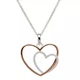 Sterling Silver Heart Necklace by Unique and Co - RRP &pound;79.95