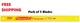 Starrett RS400-6 -16 x 1-1/4 x .075 x 6T Redstripe Power Hacksaw Blades (pk/5) Starrett RS400-6 -16 x 1-1/4 x .075 x 6T Redstripe Power Hacksaw Blades (pk/5)