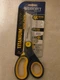 Westcott 14849 Titanium Non-Stick Scissors 8" Yellow