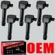 6X Brand OEM Ignition Coil For Honda Odyssey Pilot Accord Acura TSX TL 3.5L 3.7L 6X Brand OEM Ignition Coil For Honda Odyssey Pilot Accord Acura TSX TL 3.5L 3.7L